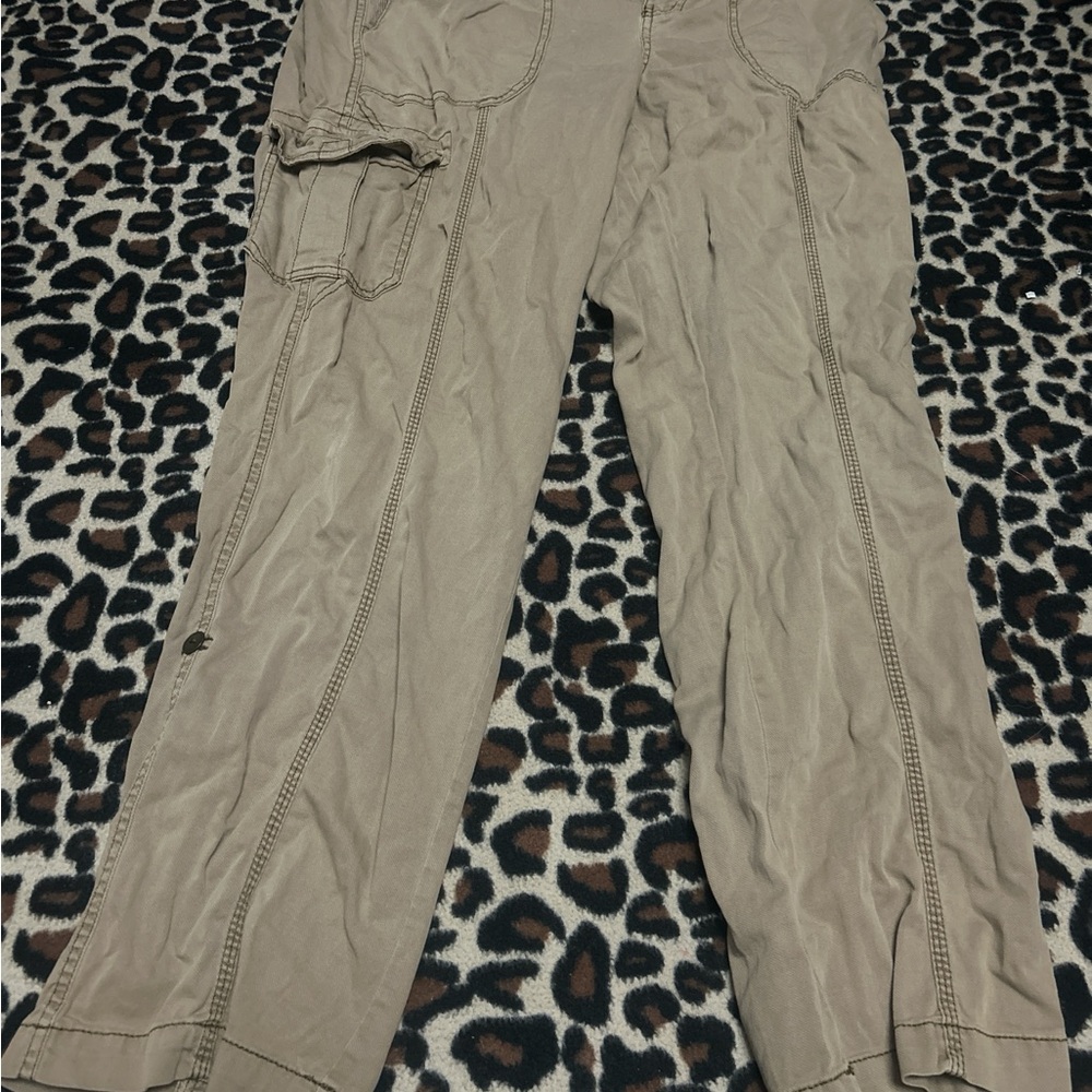 Men's Tan Cargo Pants
